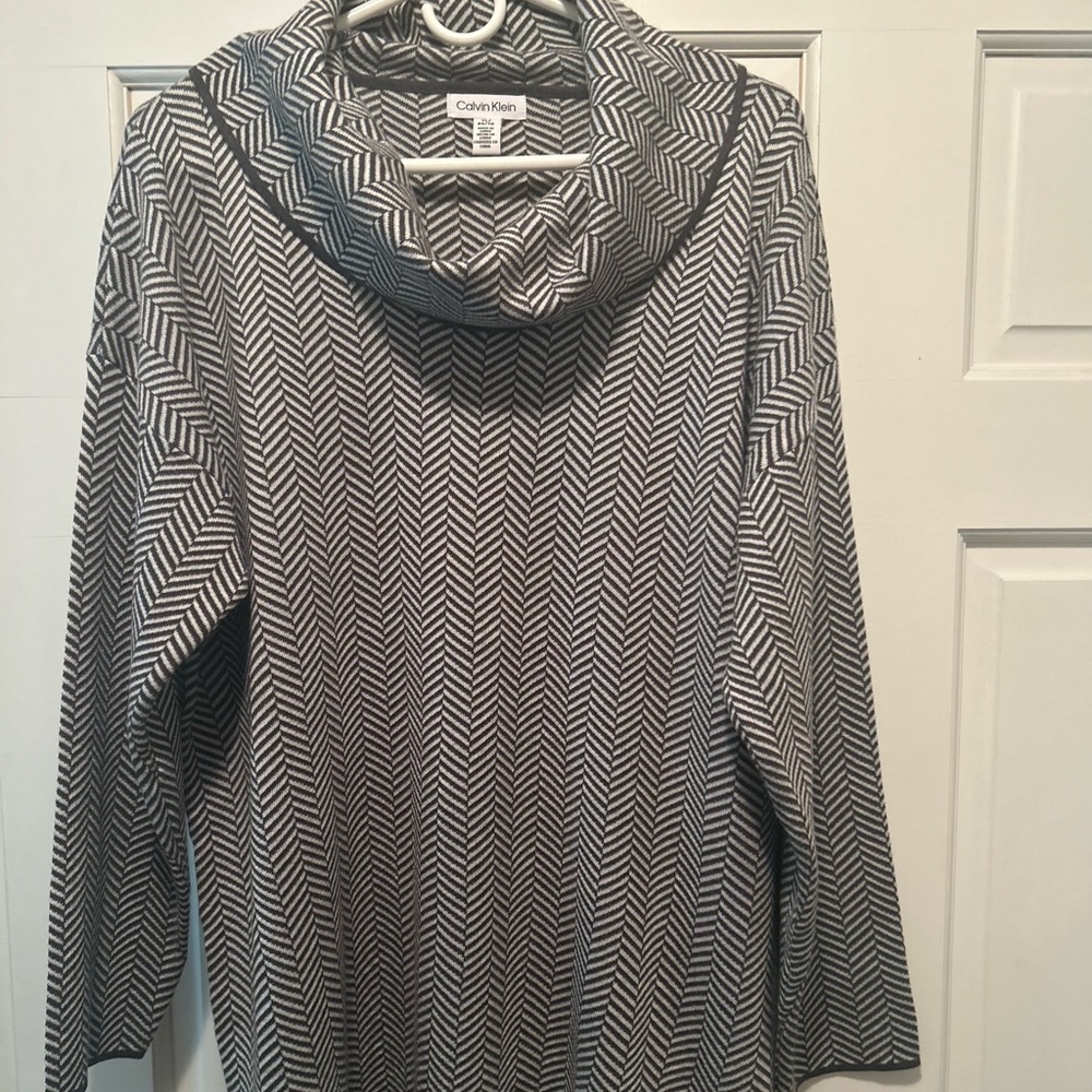 Calvin Klein Oversized Turtleneck Tunic